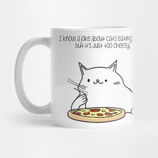 Cats Love Pizza Mug